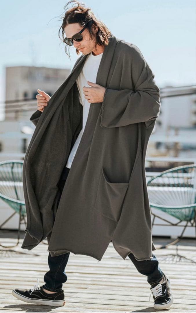 【CAMBIO⭐︎タグ付き⭐︎】KIMONO Like スウェットガウンM