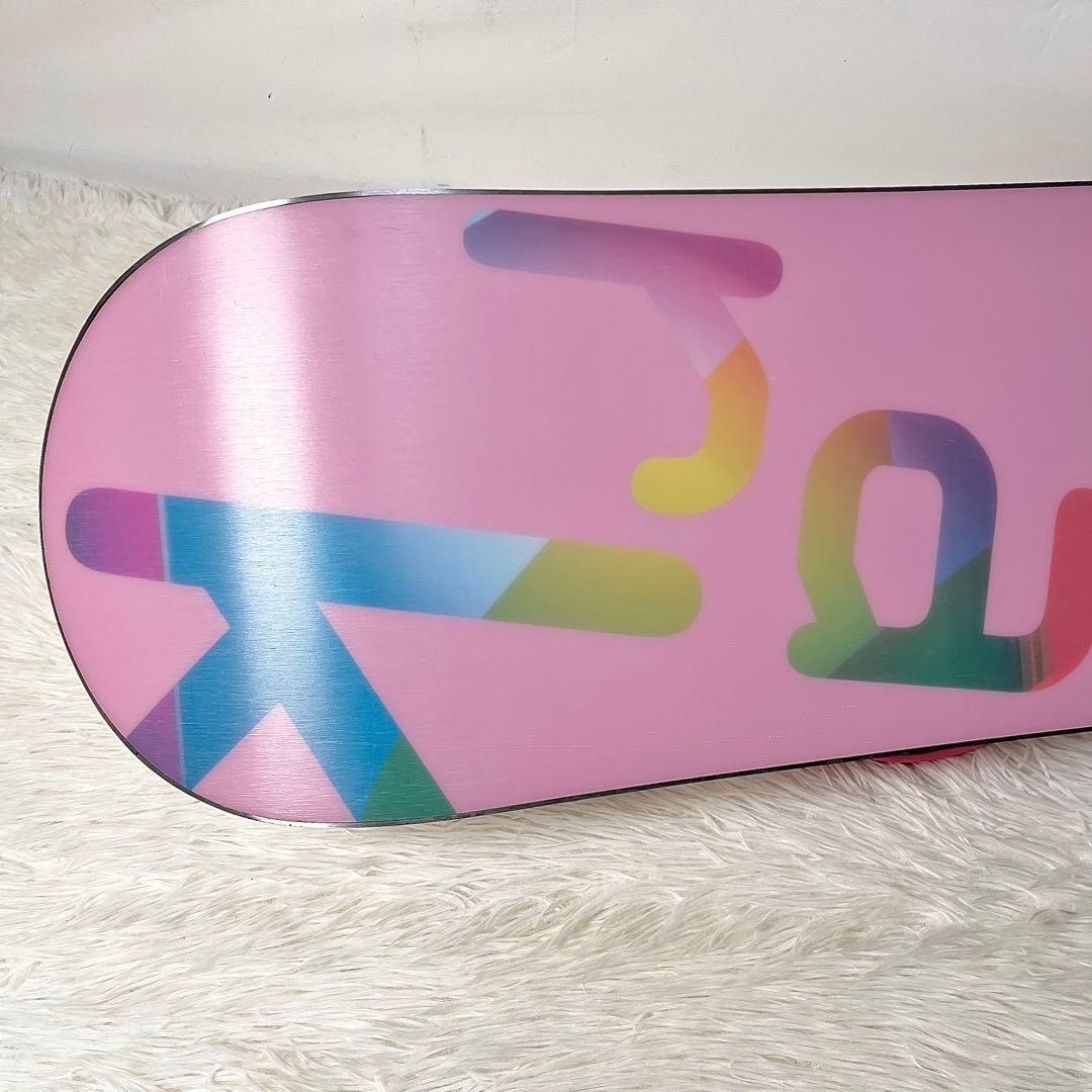 【良品】KISSMARK スノーボード 110cm ビンディング付 キッズ