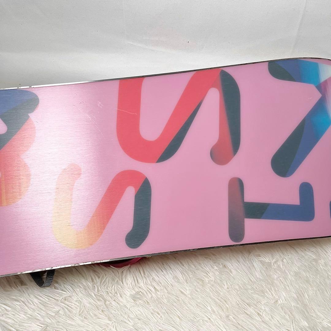 【良品】KISSMARK スノーボード 110cm ビンディング付 キッズ