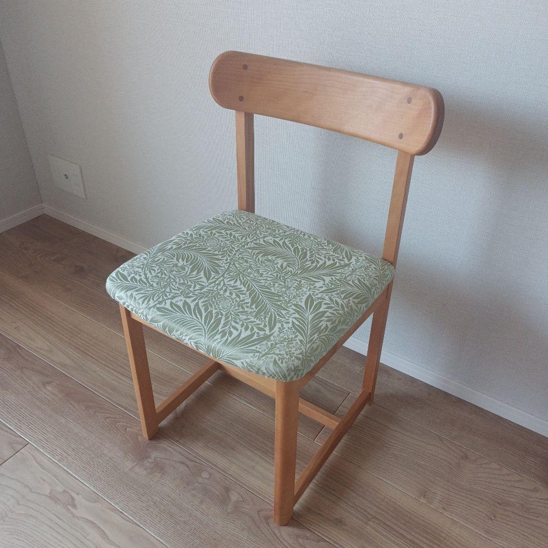 飛騨産業 チェア ウィリアム・モリス ラークスパアⅡ座面