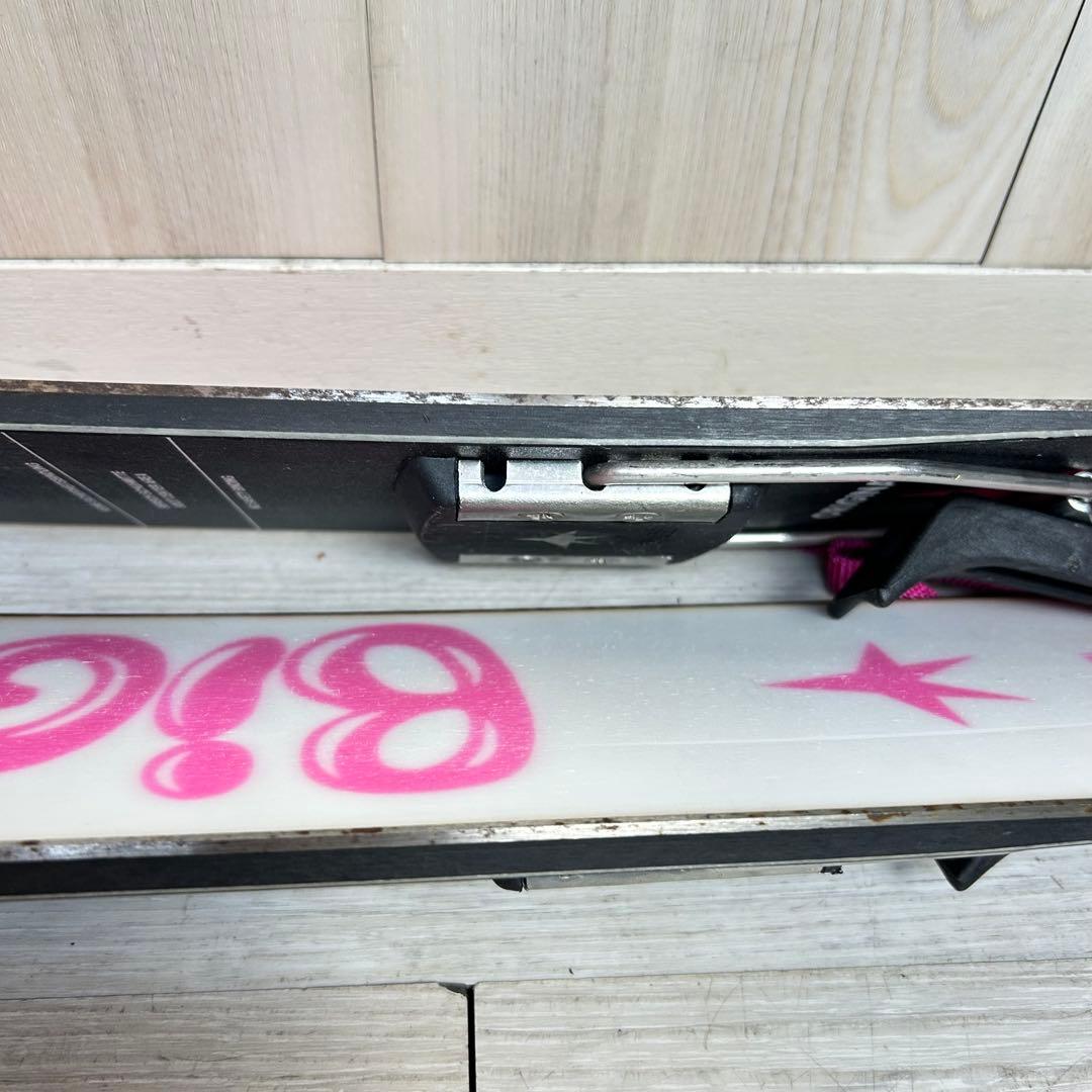 【ミニスキー】クナイスル BiG FooT ショートスキー　ピンクビッグフット