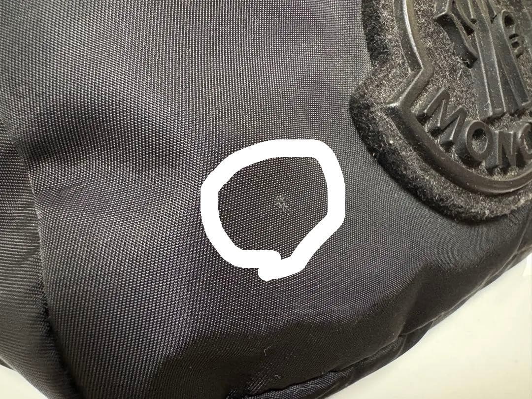 MONCLER ボディバッグ ブラック