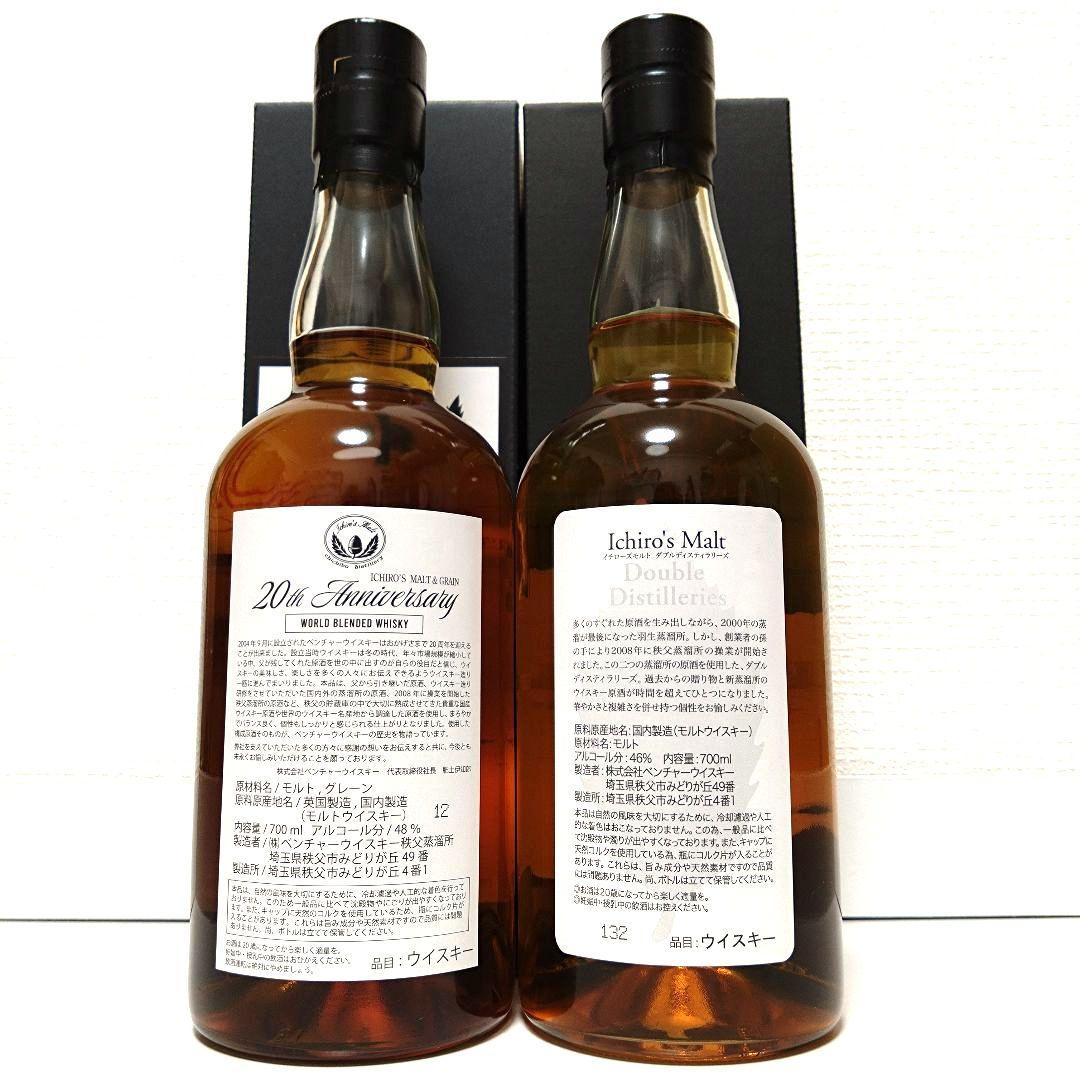 イチローズモルト20th Anniversary・DDダブルディスティラリーズ