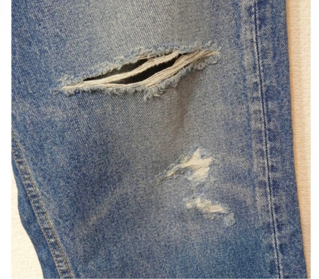 パンツ 01 MADISONBLUE CRASHED SAROUEL PANTS 38