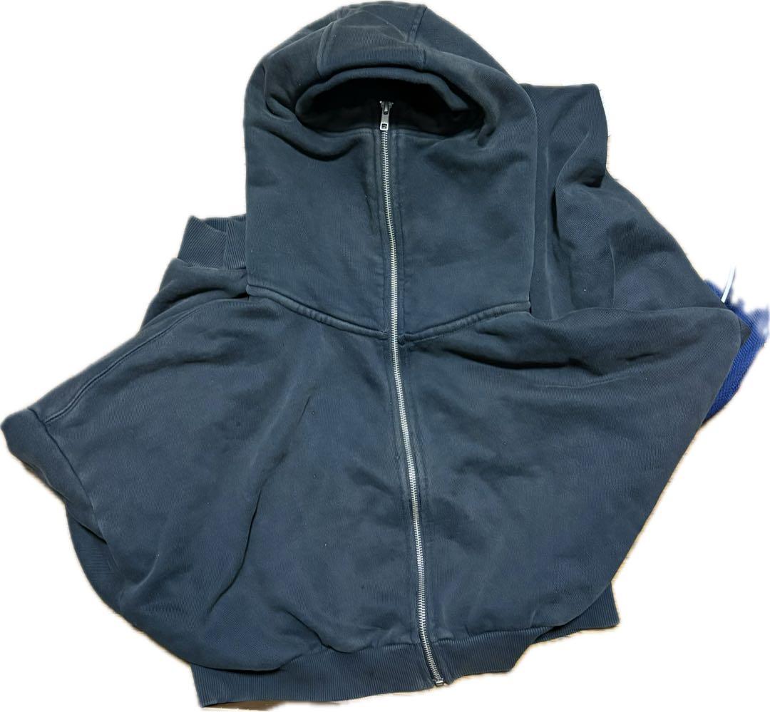 トップス entire studios cropped full zip hoodie