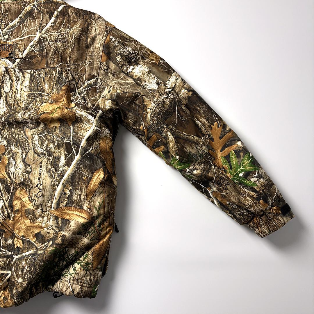 リアルツリー マウンテンパーカー M プリマロフト ドローコード 防水
