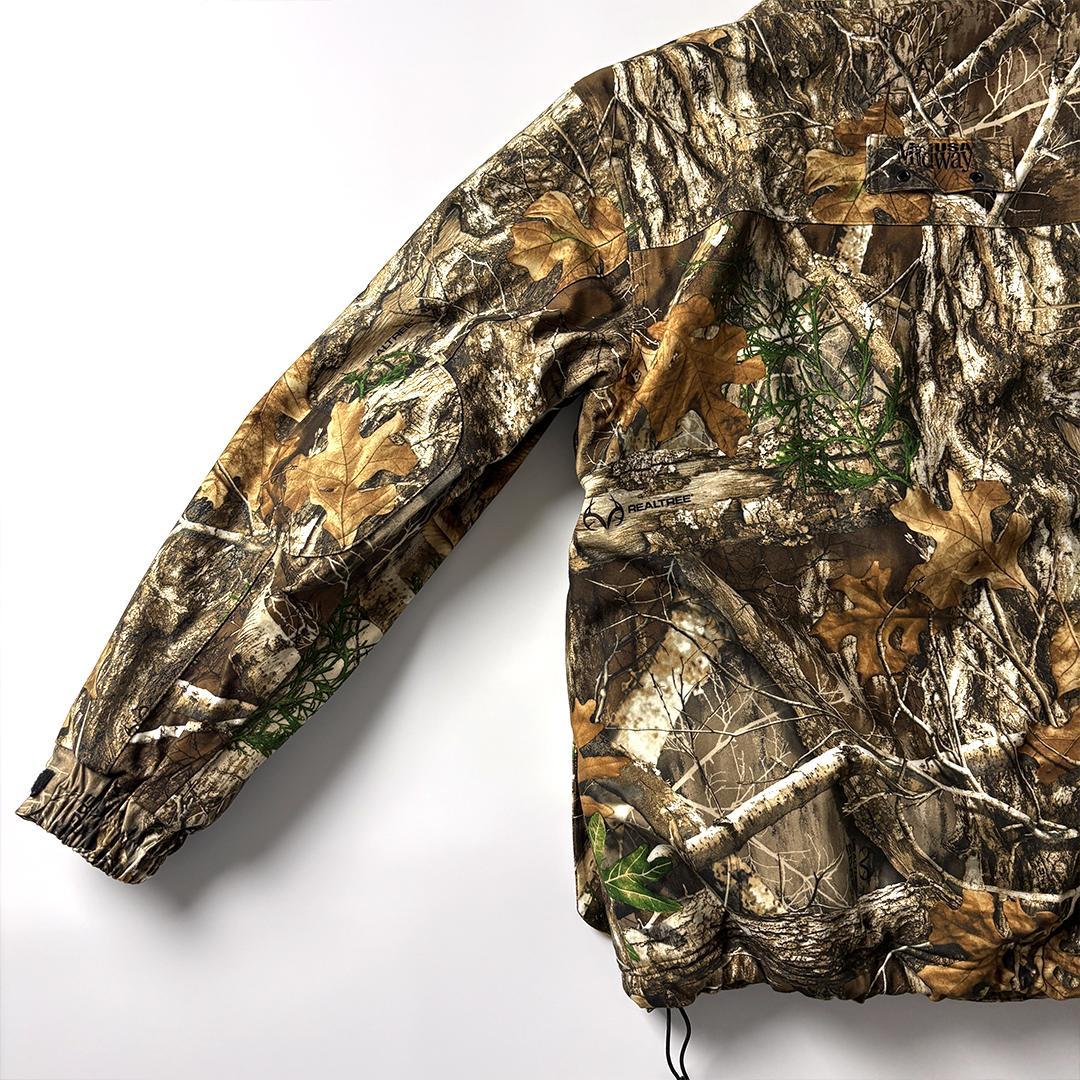 リアルツリー マウンテンパーカー M プリマロフト ドローコード 防水
