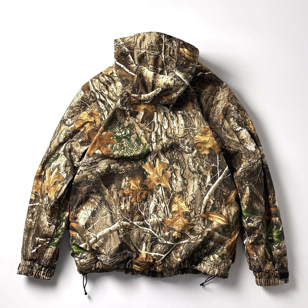 リアルツリー マウンテンパーカー M プリマロフト ドローコード 防水