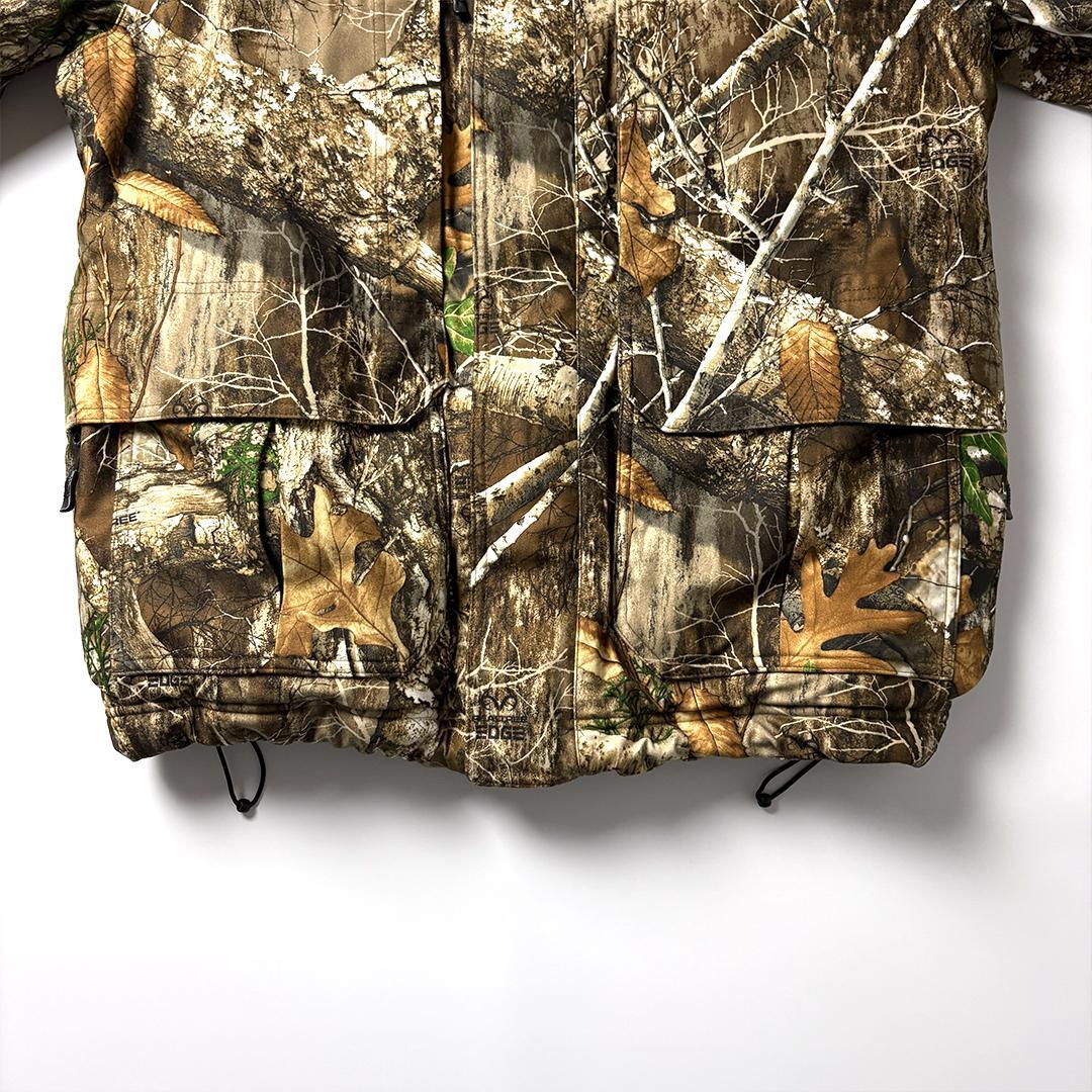 リアルツリー マウンテンパーカー M プリマロフト ドローコード 防水