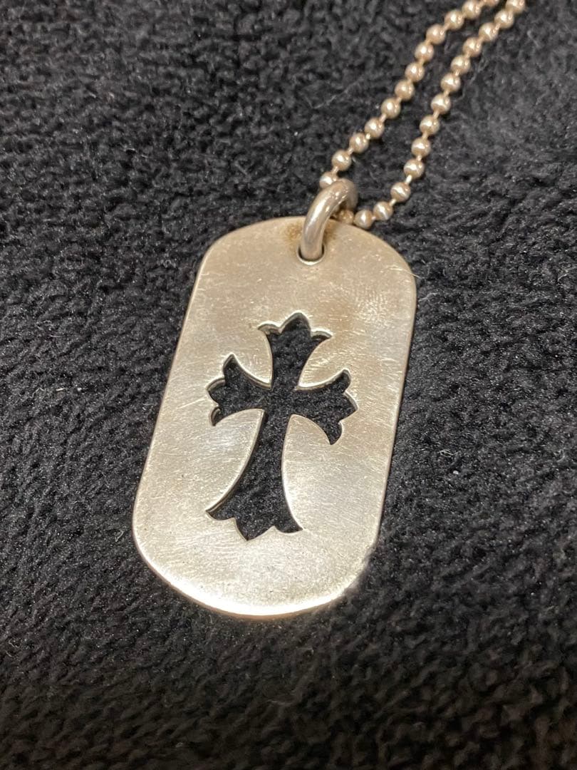 Chrome Hearts カットアウトクロス ドックタグ 1998