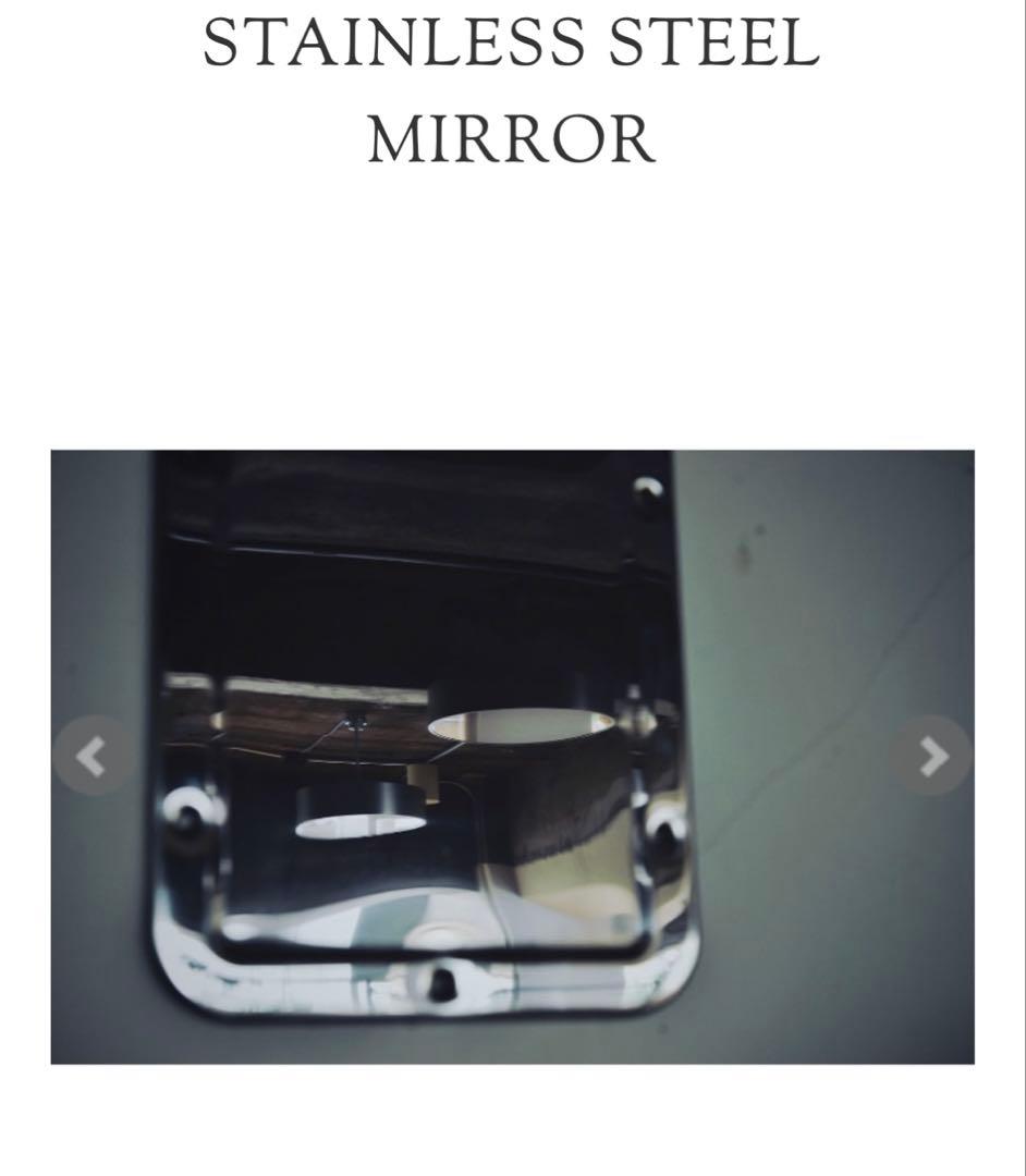 パシフィックファニチャー STAINLESS STEEL MIRROR 鏡 美品