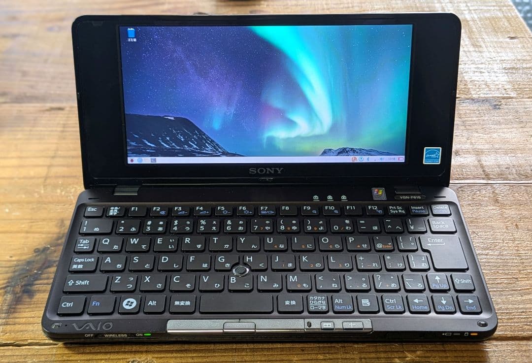 そ*】様 【希少美品】Sony VAIO typeP VGN-P61S オニキス