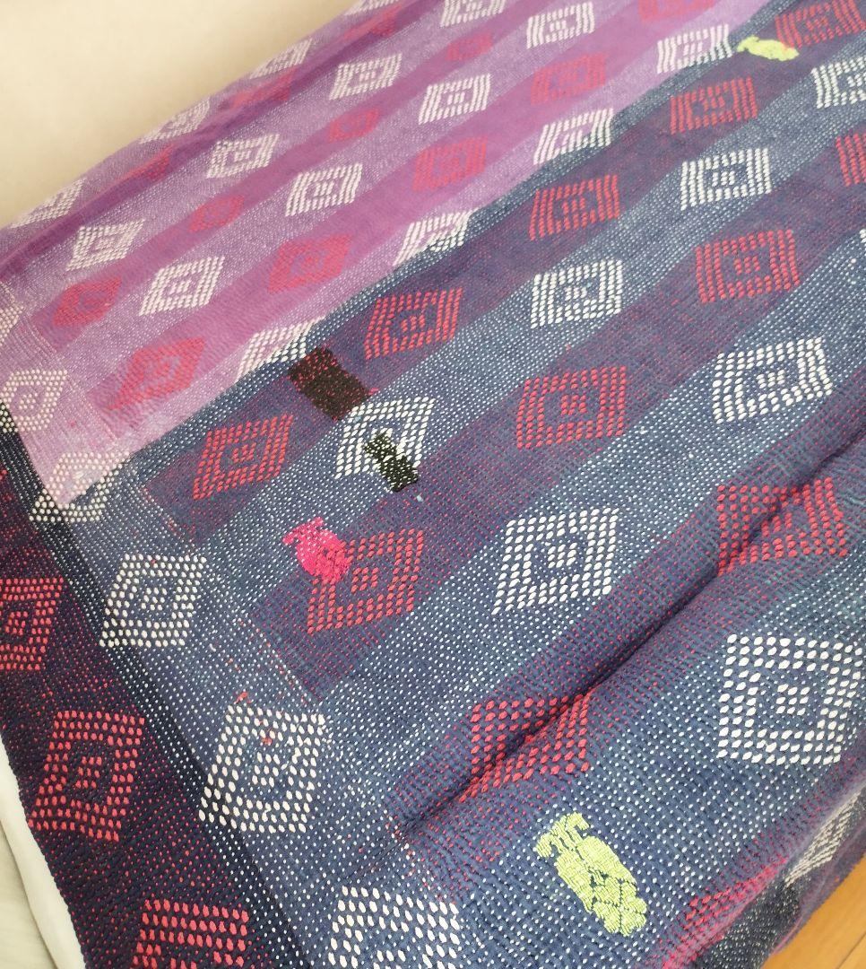 未使用 ヴィンテージ カンタキルト マルチカバー ラリーキルト コットン ラグ