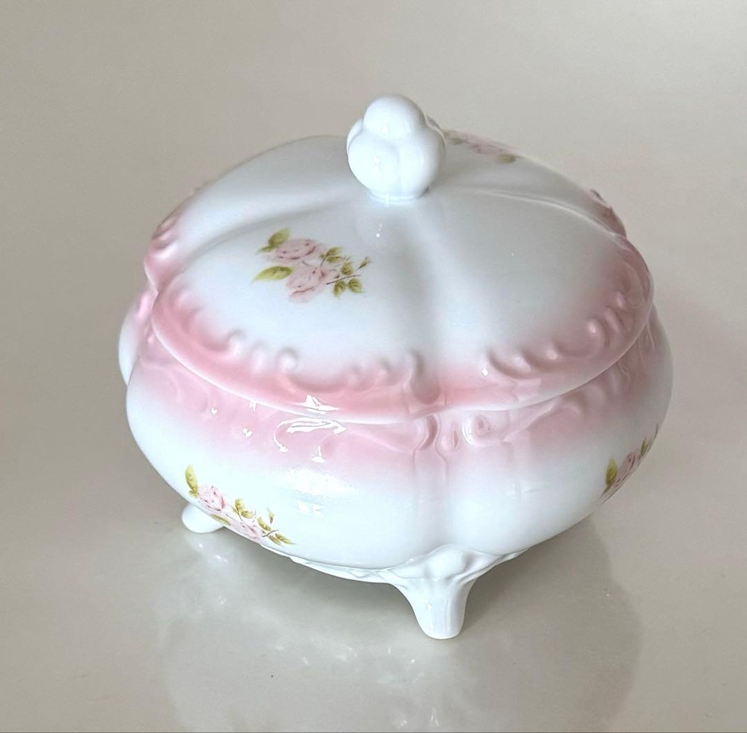 イマンダイアナローズ陶器 デコラボンボンニエールS