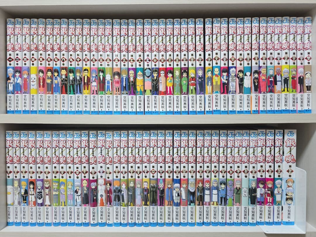 銀魂 全77巻セット[完] 全巻簡易クリーニング済み/G01