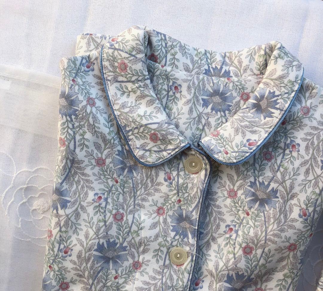 あったか素材・綿100％・表側起毛加工★S ワコール　パジャマ　ルームウェア