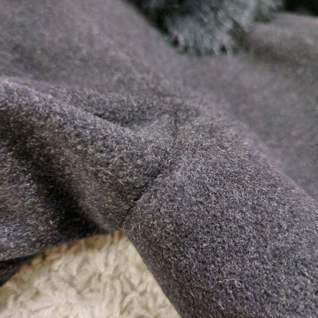 【希少】バーバリーブルーレーベル　ロングコート　ファー　２way　Aライン