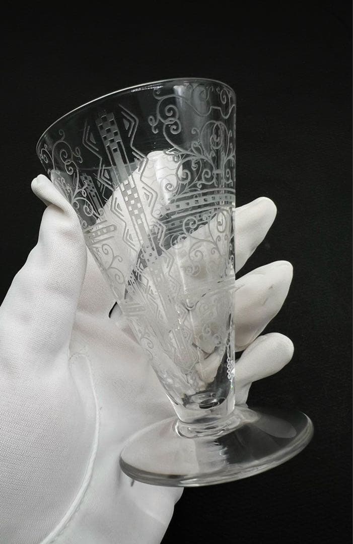 希少 バカラ リド アンティーク ワイングラスBaccarat Lido