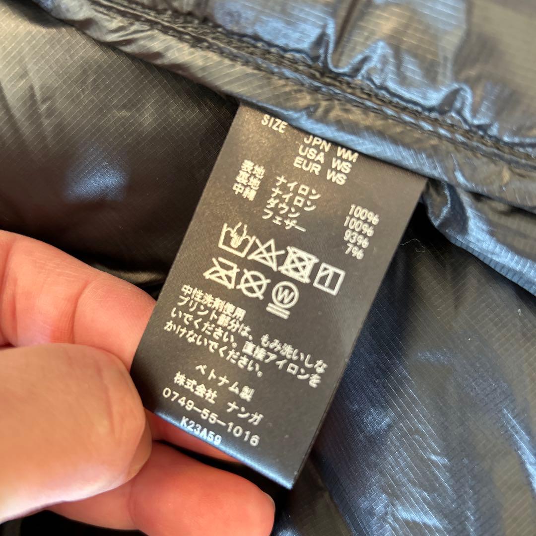 NANGA マウンテンロッジ ダウンジャケットブラック WM 美品
