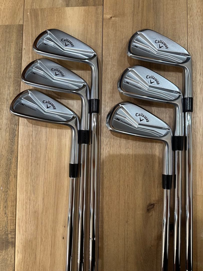 【極美品】キャロウェイ アイアンセット X FORGED 2024 6本セット