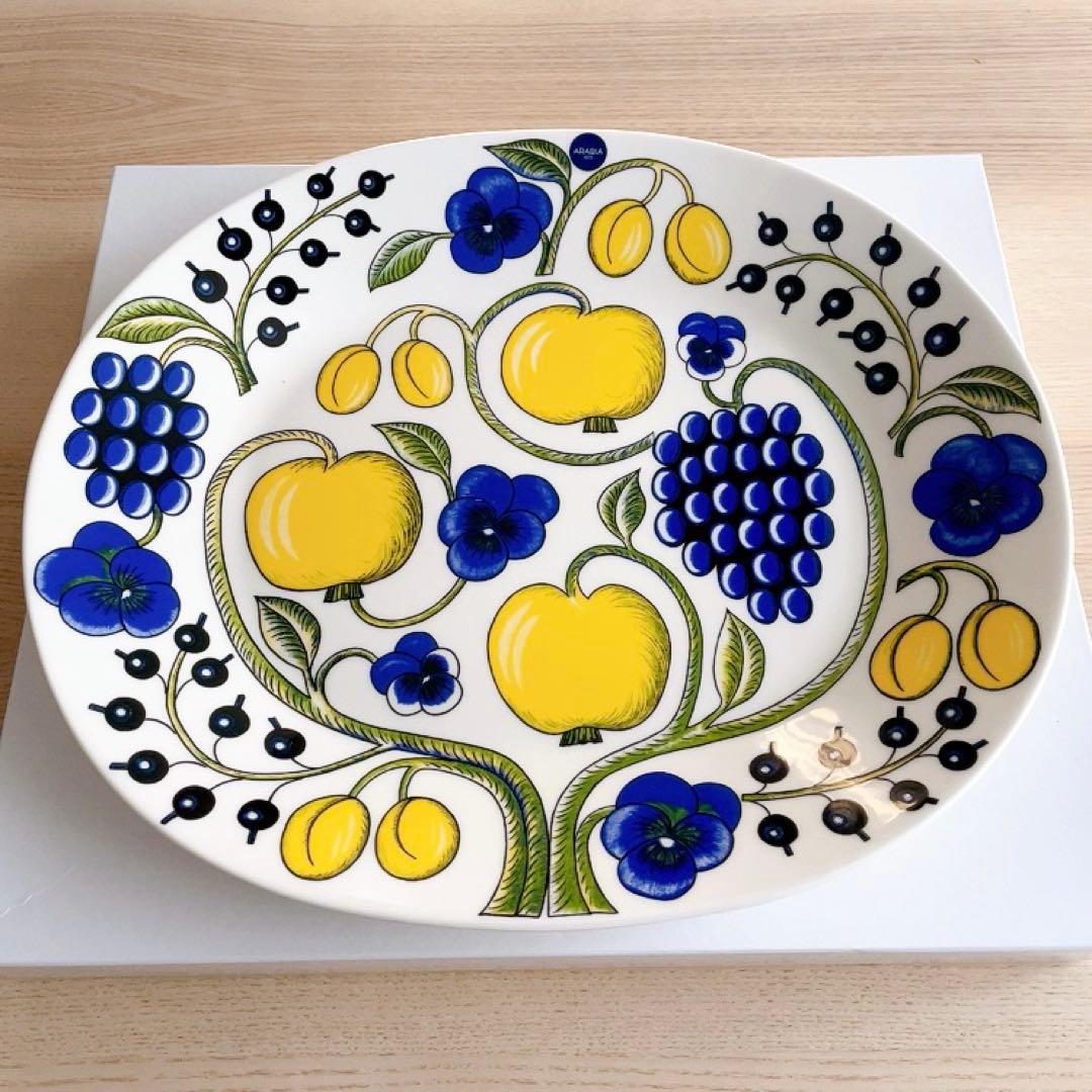 アラビア Arabia パラティッシ オーバルプレート 36cm カラー