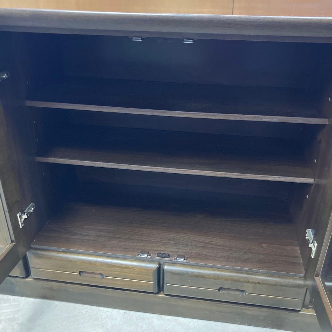 ミ*キ様 木製キッチンボード　食器戸棚　キャビネット