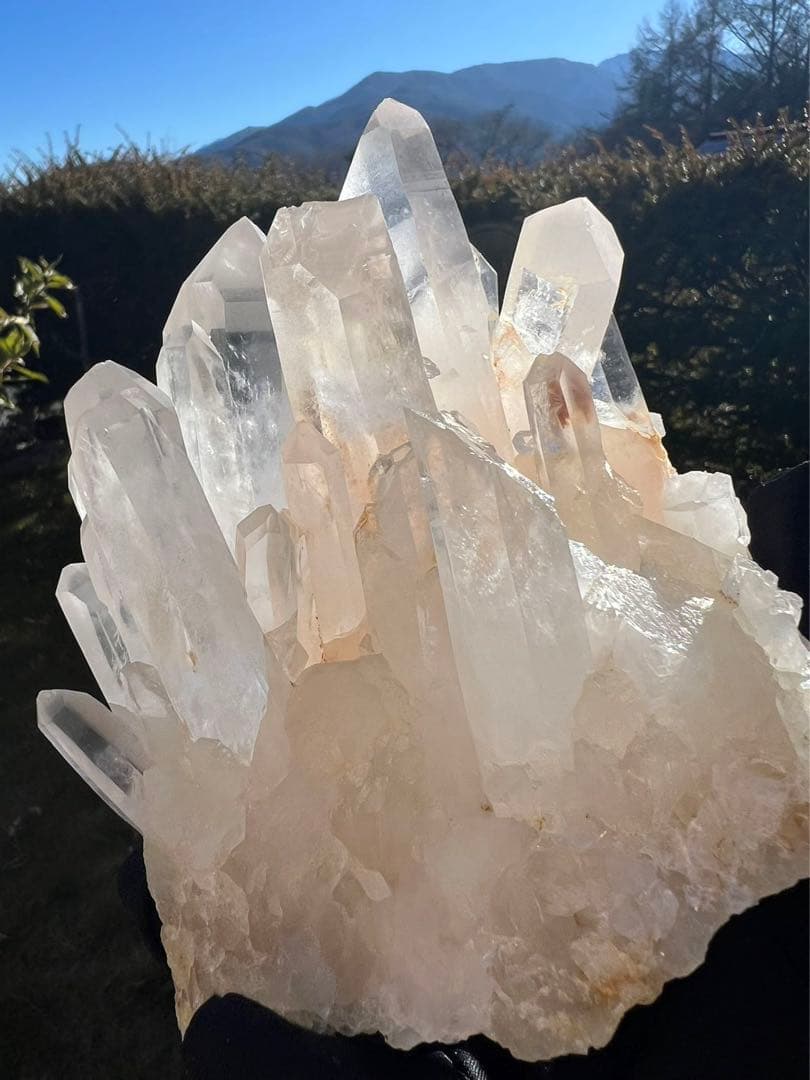 A245 マダガスカル産水晶クラスター