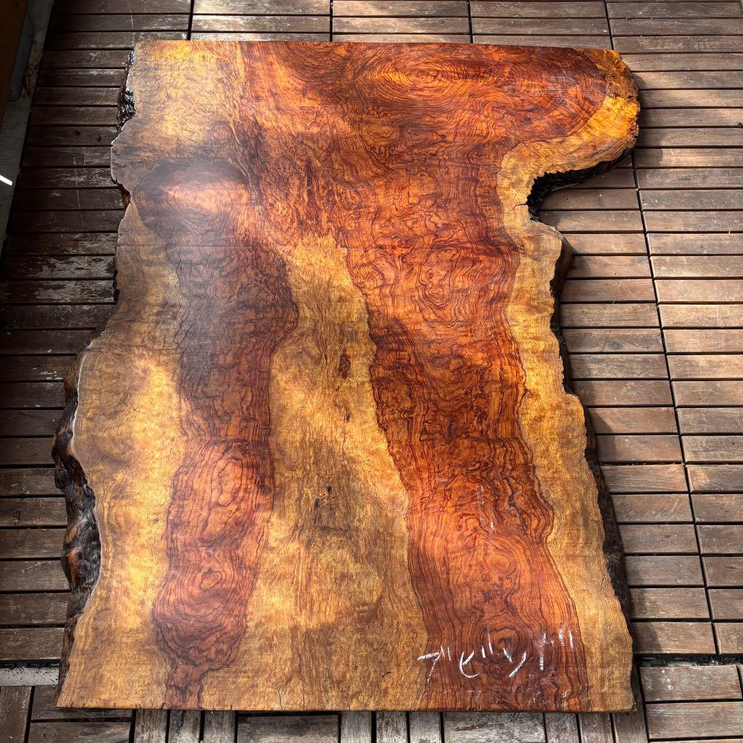 ブビンガ一枚板　厚さ3cm