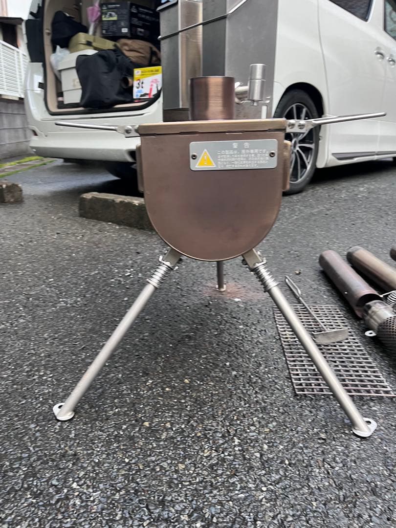 テンマクデザイン ウッドストーブ サイドヴューＭサイズ