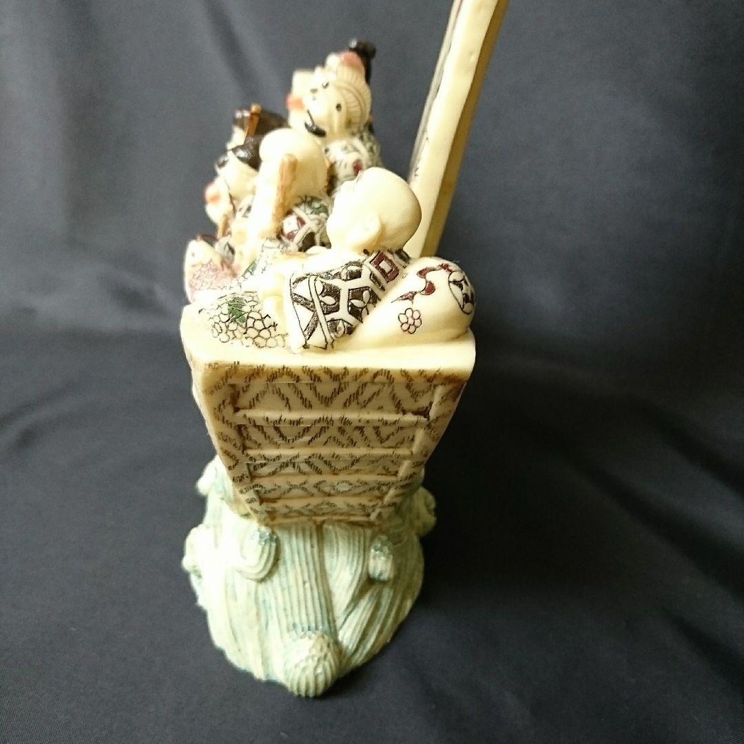 七福神 寶船 縁起物 商売繁盛 置物　開運　金運　ラッキーアイテム　お祝い