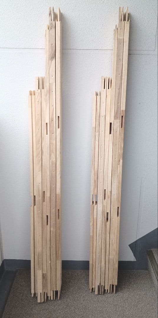 キャンバス木枠　桐材　f100号×2点