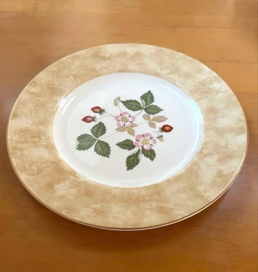 ウエッジウッド ワイルドストロベリー フルリムプレート（5色セット）