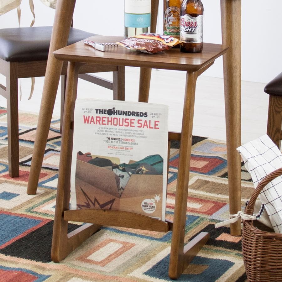 東谷 トムテ ソファサイドテーブル TAC-239WAL 1483