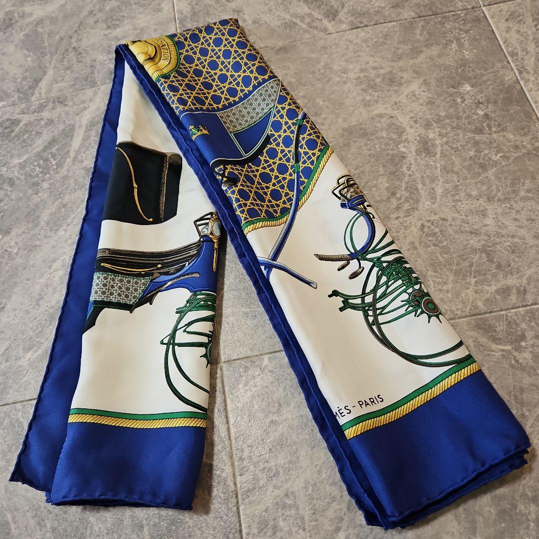 HERMÈS カレ90 馬車デザイン スカーフ 90cm