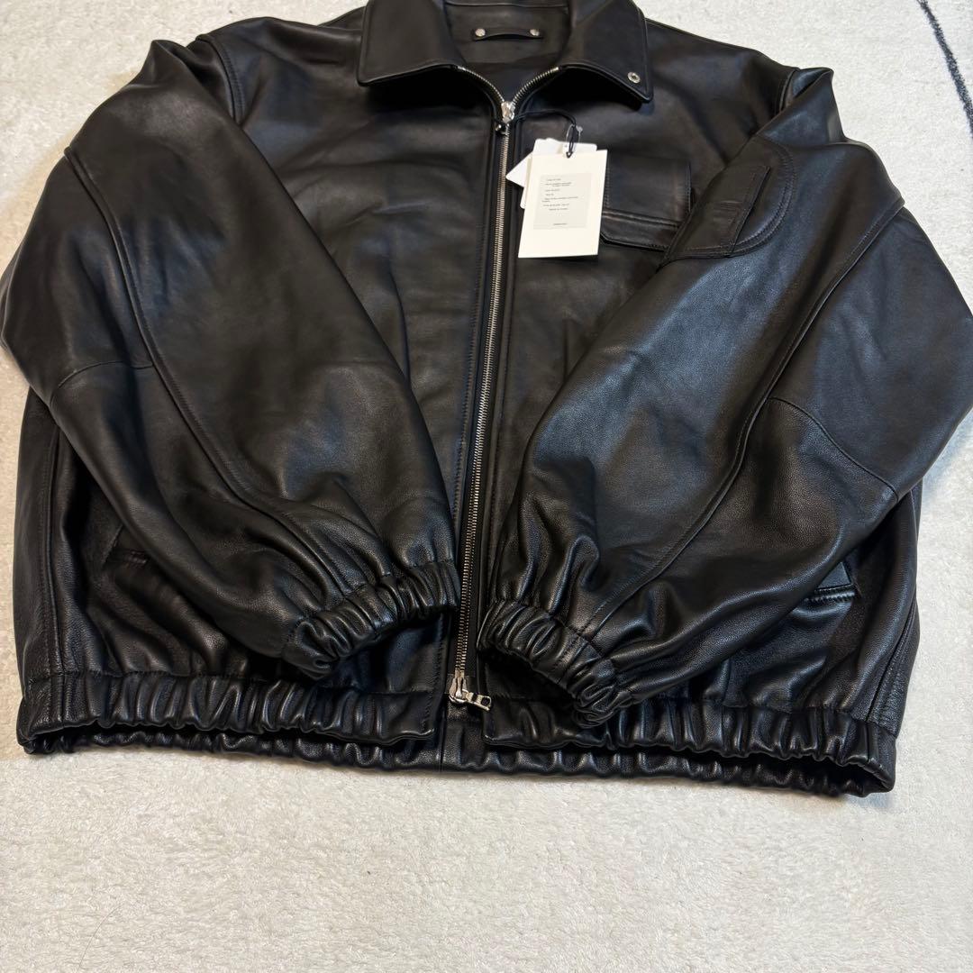【新品未使用】ssstein☆レザージャケット☆M☆黒