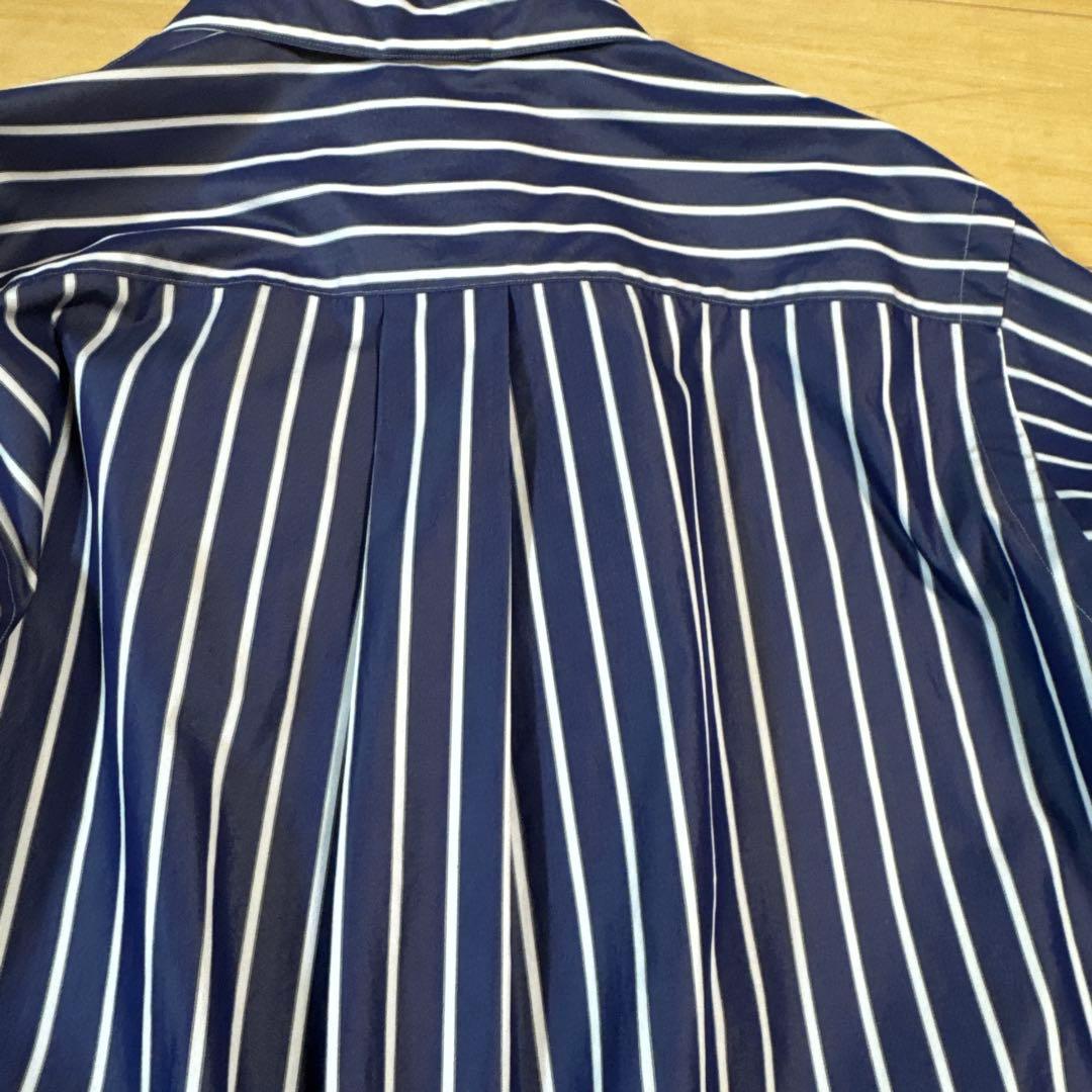 sacai ドッキングストライプシャツコート　サンプル品