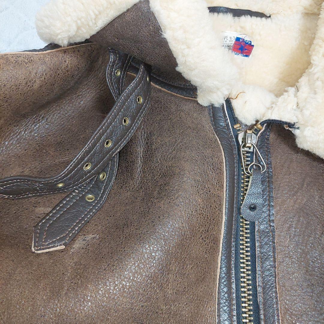 ムートン　フライトジャケットB3【ORCHARD MOTORCYCLE B3 】