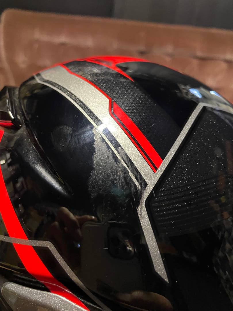 SHOEI ショウエイZ-8 黒赤ライン　L59cm (中古)