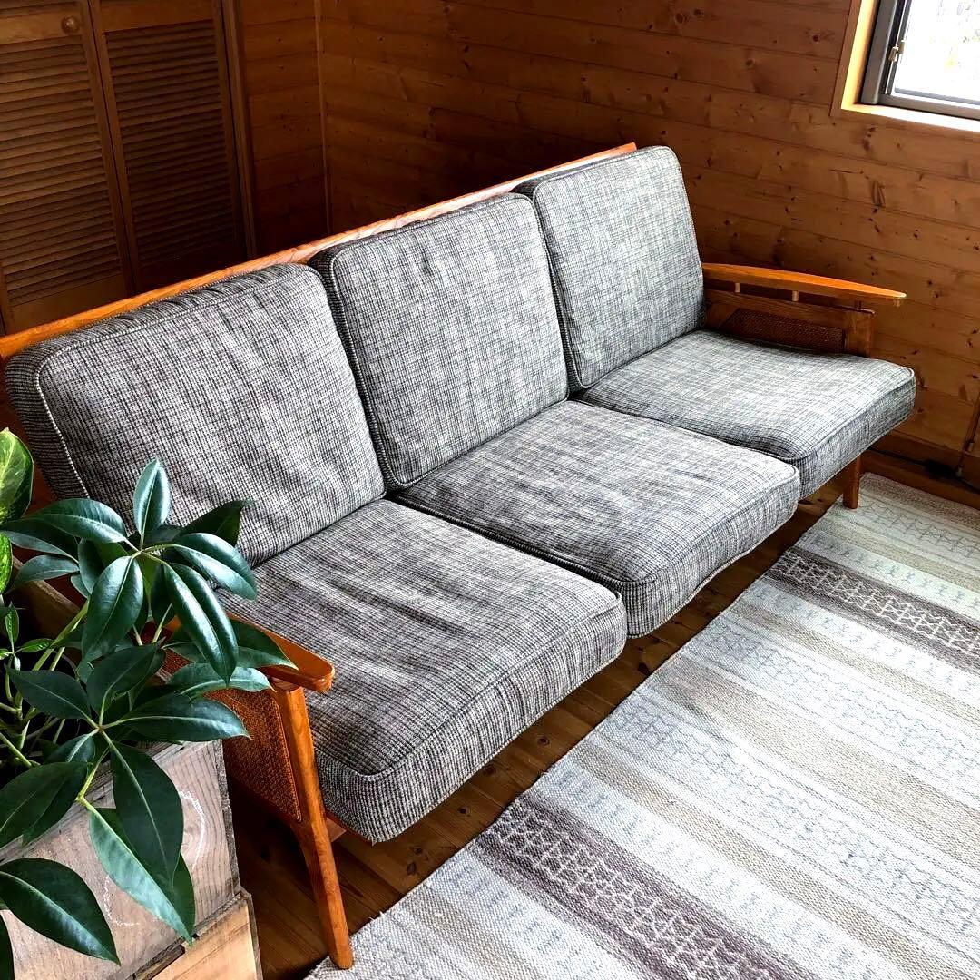 acme furniture WICKER SOFA 3P アクメファニチャー