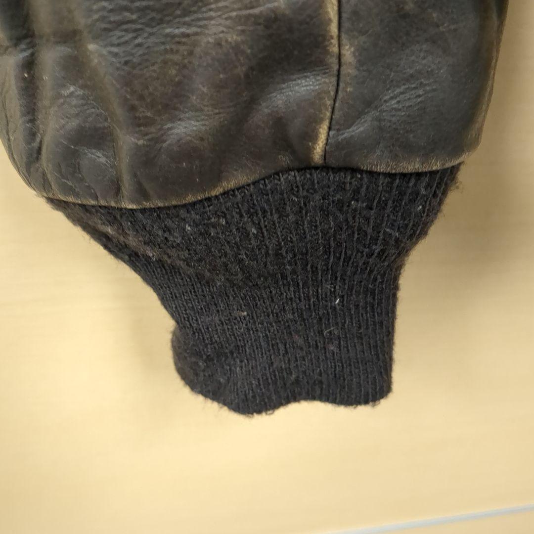 schott 184sm g-1 42 usa製 ブラウン レザージャケット