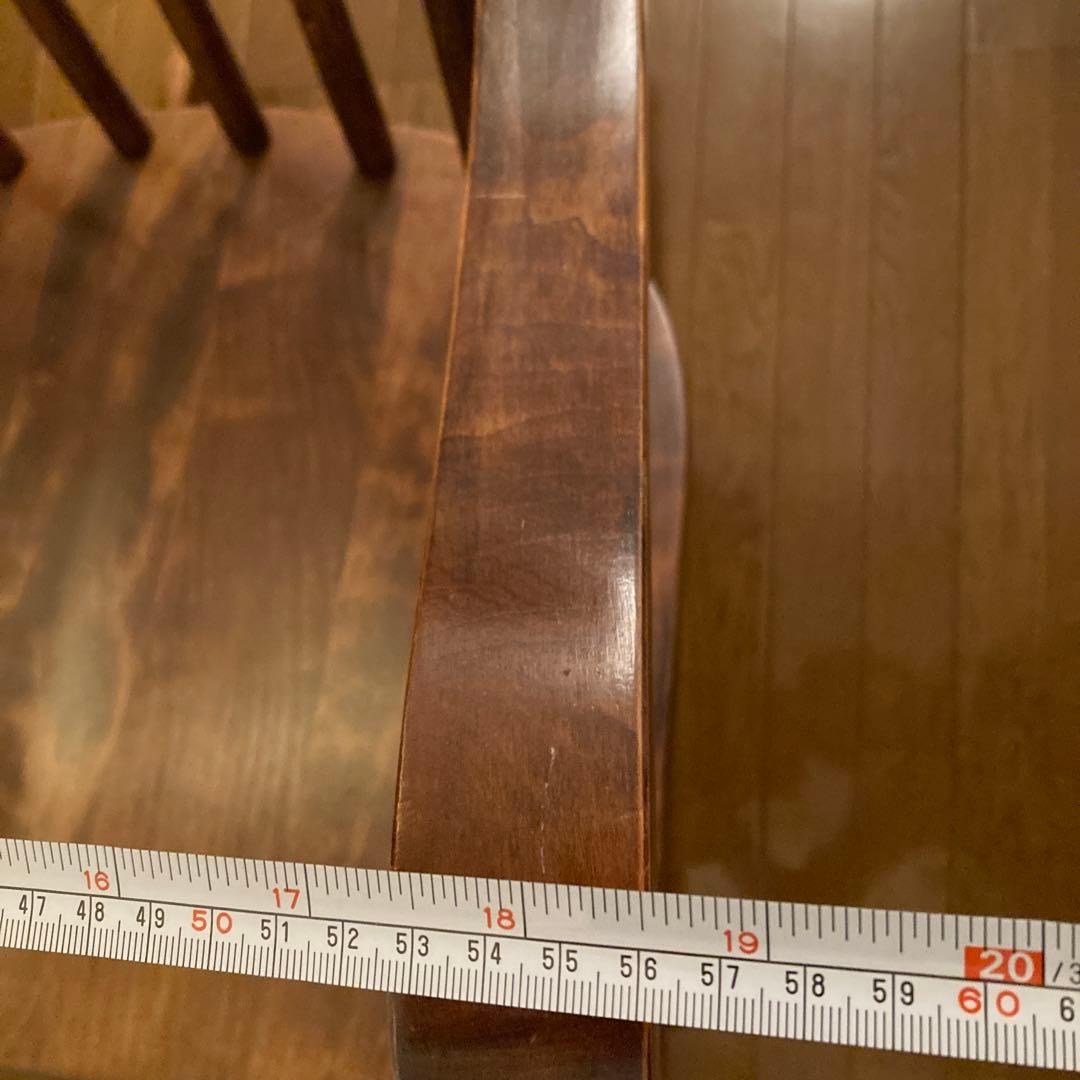 【只今お買い得価格】ロッキングチェア・レトロ・アンティーク木製椅子