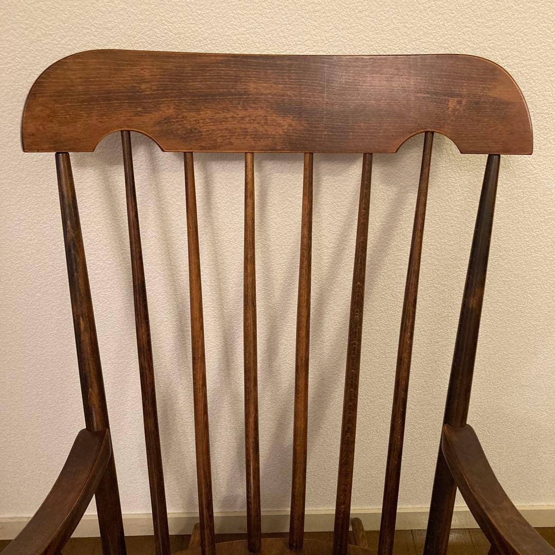 【只今お買い得価格】ロッキングチェア・レトロ・アンティーク木製椅子