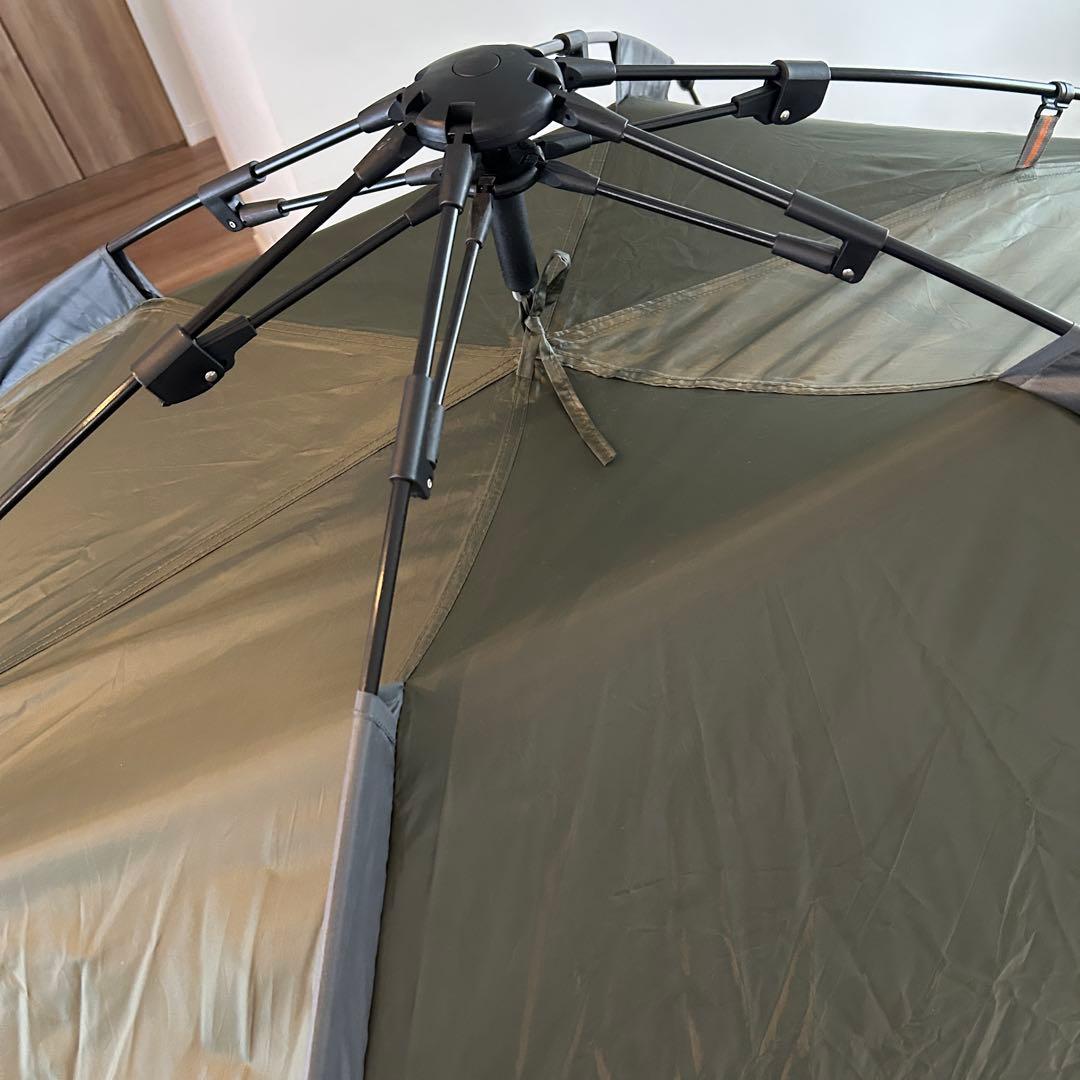 YACONE ワンタッチテント アウトドア キャンプ 組立簡単 防水 4人用