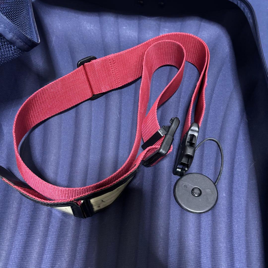 【超軽量】サムソナイト コスモライト キャリー ハードケース　バンド付き