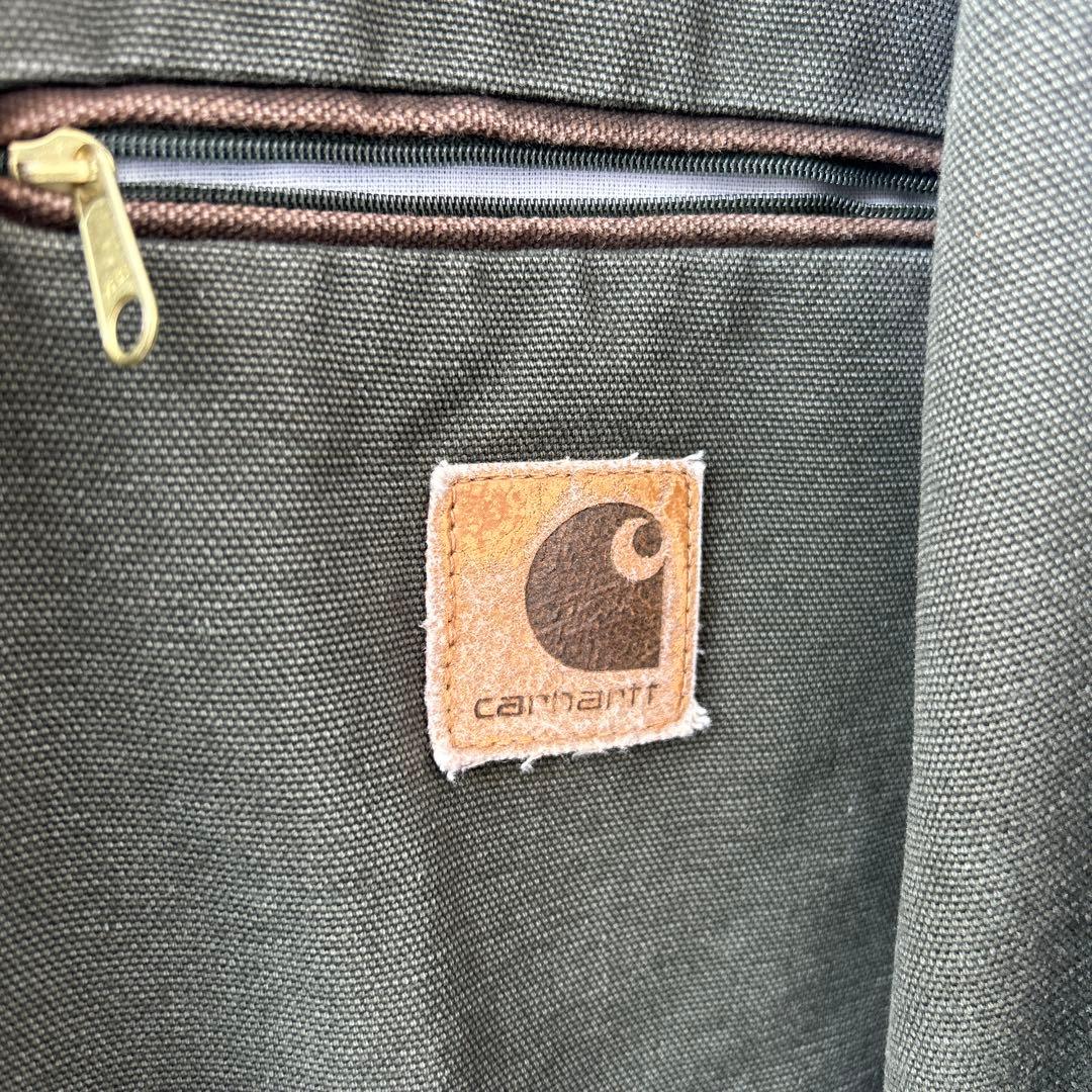1996年製　Carharttデトロイトジャケット　モスグリーンMOS USA製