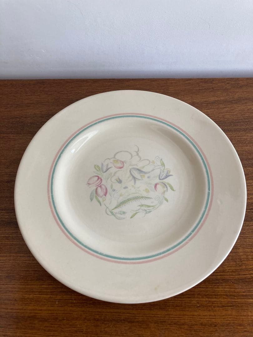 おまけ　スージー・クーパー ドレスデンスプレイ 25cm　ディナープレート