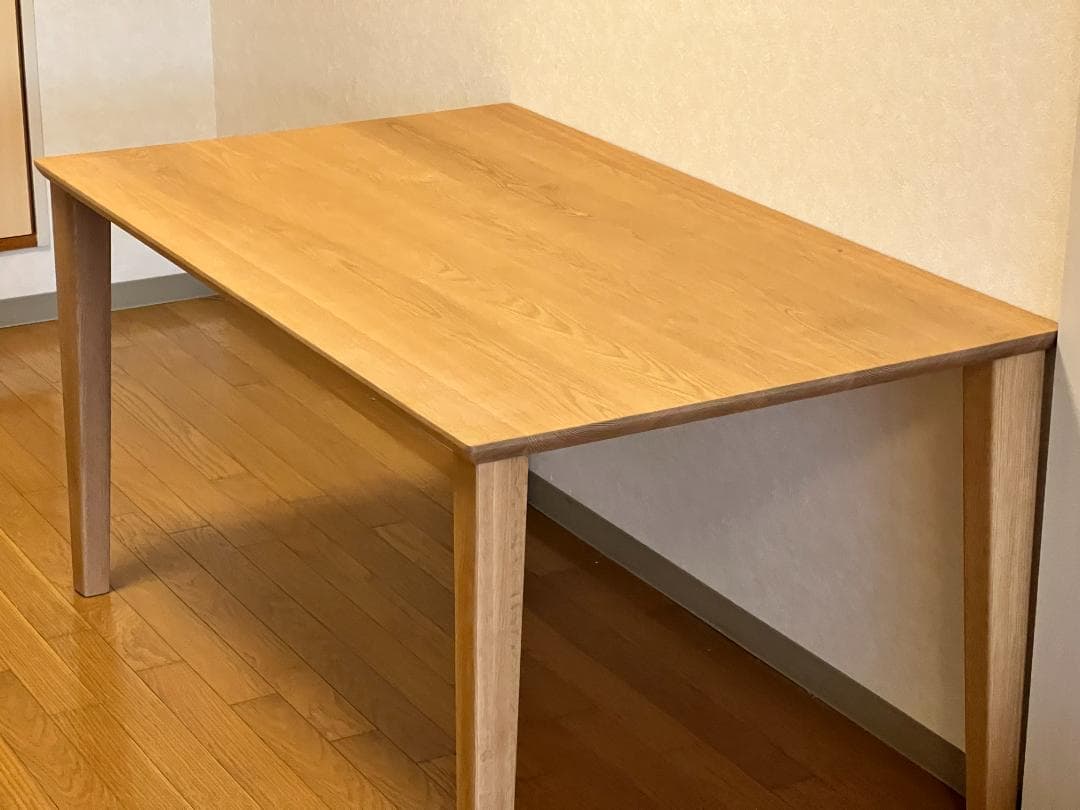 p*i様 浜本工芸　無垢オーク　ダイニングテーブル　幅135奥行80高69（定価