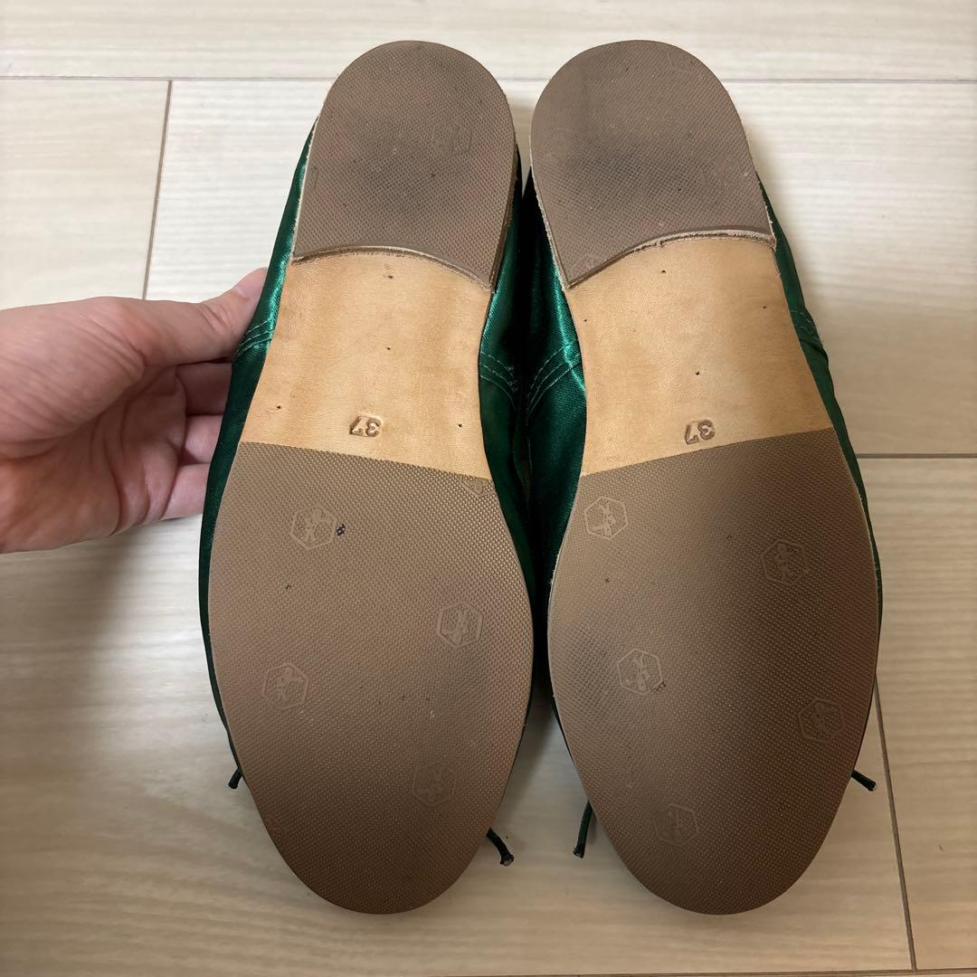 IENA 別注 ポルセリ バレエシューズ 極美品