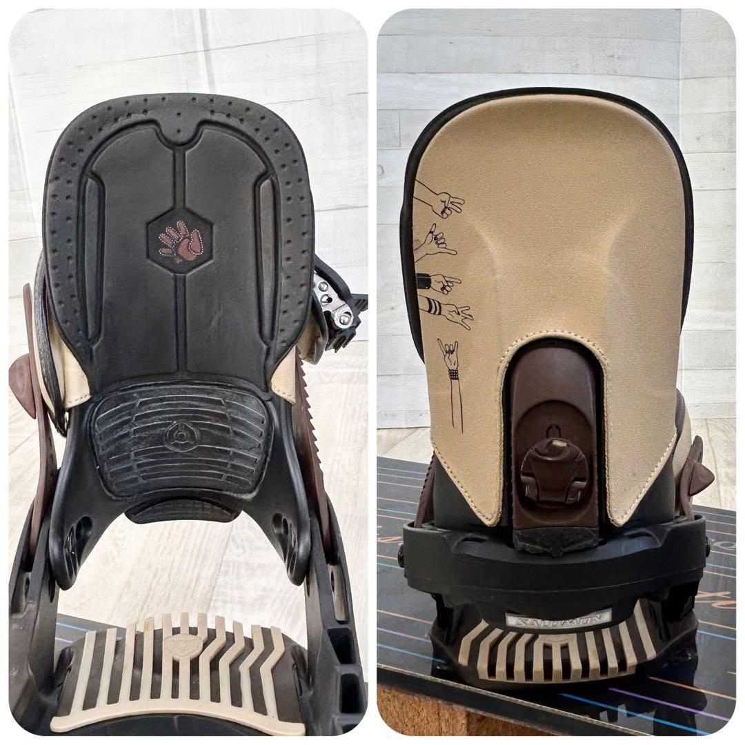 メンズスノーボード　Scooter CL 158㎝、サロモン SPX Pro M