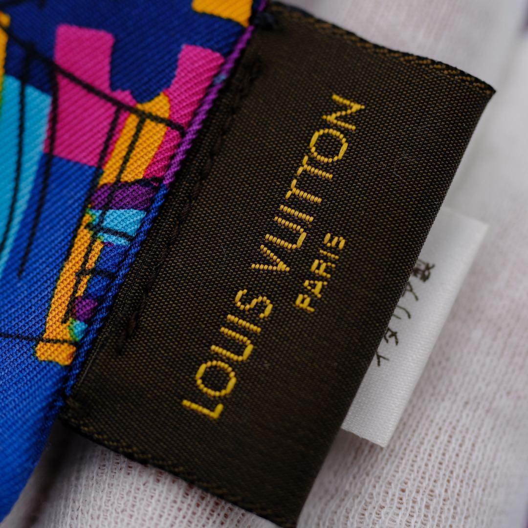 ルイヴィトン ジャングル バンドー スカーフ M75852 シルク 100%